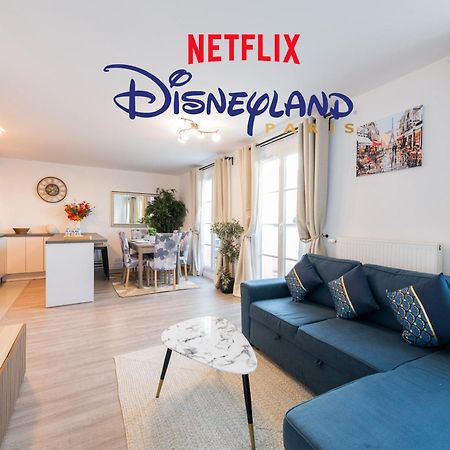 Le Cartier Appt F3, 7Mn Disneyland, Parking,Terrace 塞里斯 外观 照片